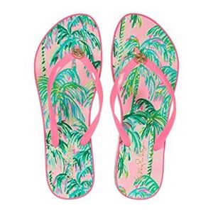 Lilly Pulitzer Pink Blossom Suite Views Flip-Flops